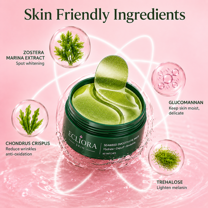 Ecliora smooth eye mask seaweed