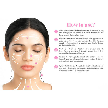 Ecliora LuxeGlow™ 24K Gold Facial Massager